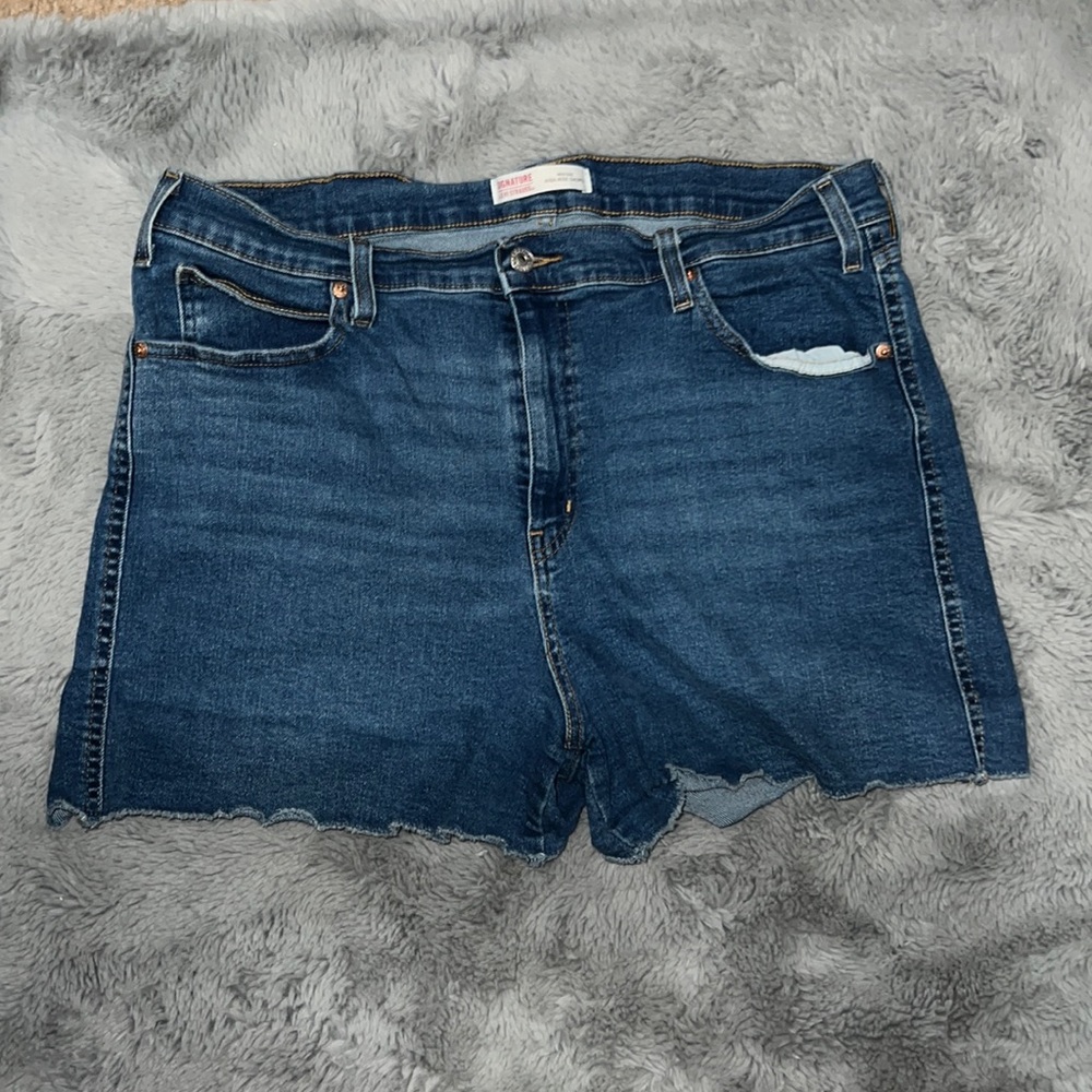Levi High Rise Shorts